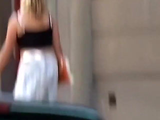 Czech Jacker 18: Skirt up, Ass Out - a Playful Tease and a Perfect Shot