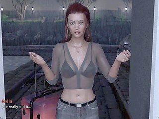 Life with two sexy nymphs at the beach house