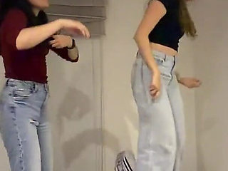We Had Fun Playing in Bed to Jump