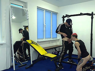 The Coach Got Excited About the Student and Fucked Him in the Gym