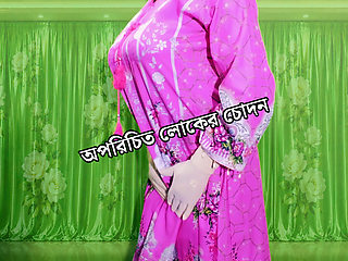 Indian Bengali beautiful woman spends the night with another man