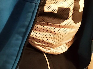 DirTyJunkBro pissing in bed and sniffing socks