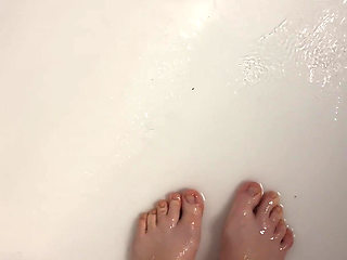 Washing Dirty Feet