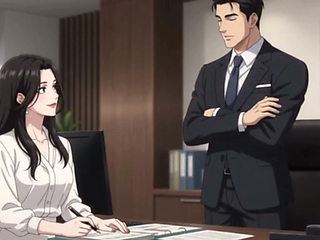 First Day Private Evaluation New Secretary's Intimate Test