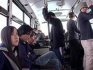 Creampied Gangbang On Public Bus - Suzu Ichinose