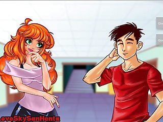 High School Days (RichyCapy) - Part 21 - Sexy Ebony Babe And Horny Girls By LoveSkySanHentai