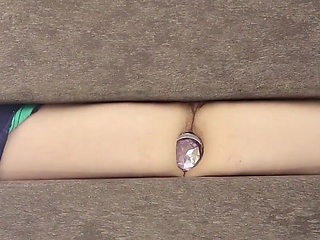 Flashing My Plug at You While Sitting on a Park Bench