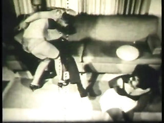 Big Tits MILF Threesome Punishment Spanking Tied Up Vintage HD