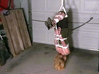 Fetish bdsm anal dildo play