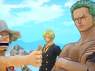 Cartoon long, nami one piece, game