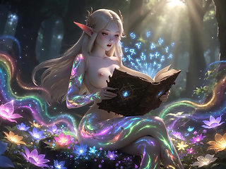 AI - The Silver Garden - Intimate Elven Story Chapter 1 - EN