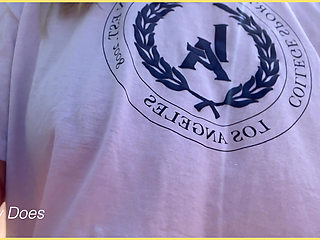 Wifey does like to flash her perfect tits