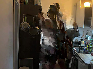 Kitchen Fisting Frenzy - Mature Sluts Stretched Wide Open