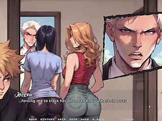 My New Girlfriend Taboo Hentai Game Ep.49 My Step Sis Grabbed My GF's Ass in Front of Her Stepfather!
