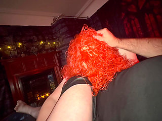 Part 1:- Marie gets taken into the vampire room to please her owners!