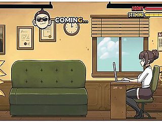 Hentai Game - Problematic Student - Detention Lvl 1 - - Teacher Fucks Students