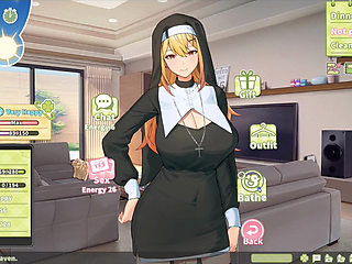 Hentai Game - Kasumi’s Wild Cowgirl Scene & Ayano’s Slippery Bath Handjob - Hentai Gameplay Animation