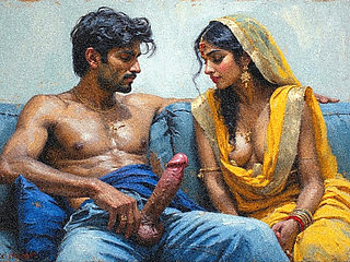 Middle aged hot bhabhi fucking with two hot cheating housewife