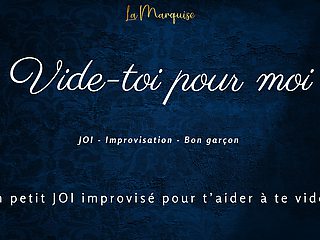 [French Audio Porn] Little JOI to empty you, like a good boy