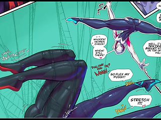 Arachnofriends: Erotic Adventures of Spider-guy"" (Spider-guy Hentai)