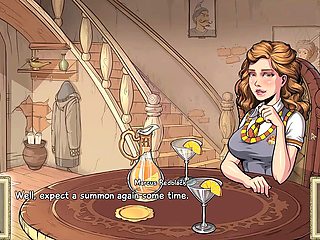 Professor and audience play a naughty strip game with a Harry Potter twist