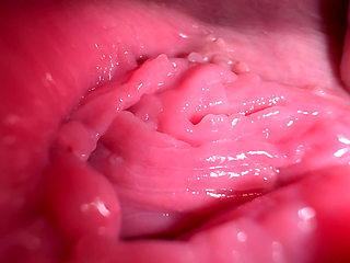 Extremely close up pussy worship