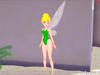 tinkerbell POV deepthroat and sex on the beach