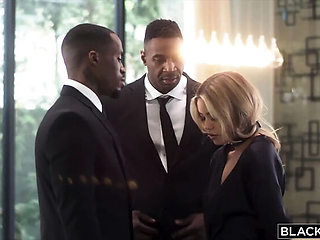 Blonde Wife Craves Big Black Cock While Husband Watches