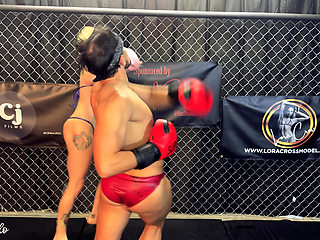 Boxing Match: Mars Solo & Sam Stout Go Glove to Glove in This Three Round Fight Between Long Time Rivals with Trash Talking, POV