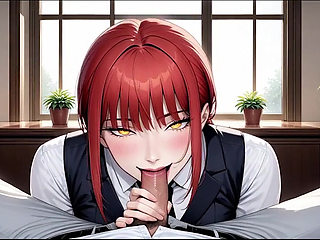 Makima finally gave herself to the Chainsaw Man