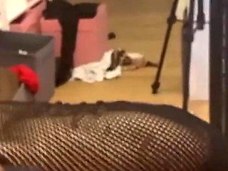 Two Insatiable Dominas Drain Their Submissive Slave