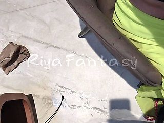 Riya in Saree #44 Wild Smooching