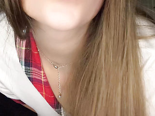18 Year Old Schoolgirl Dances and Fucks Herself with a Rubber Dildo
