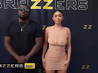 Violet Myers Big Booty Latina Twerking for BBC Security Guard on Brazzers