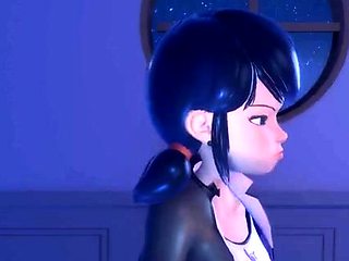 Miraculous LadyBug - Una noche comÃºn.