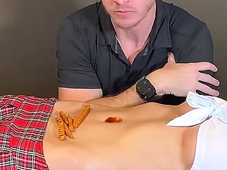 Ab Shack Ticklish Waitress