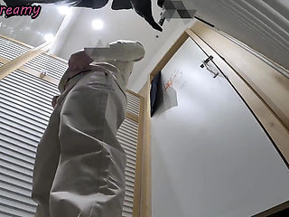 Slutty French Teacher Public Dressing Room Helps Me Cum Voyeur Store Milan - Misscreamy