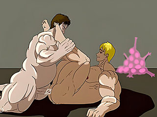 Muscle Daddy And Car Toon In [full] Alien Slime 3 - Muscle Growth Animation