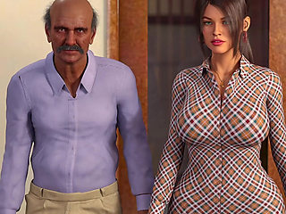 Awam-style Game - Being a Wife [v1.220p] - P5 - She Becomes a Filthy Cheating Wife - First Time She Lets Goro Penetrate Her