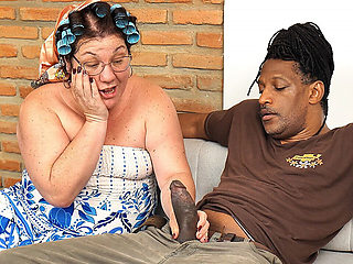 BBW Mature Destroyed by a Fat Big Black Dick