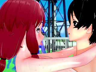 Dos tetonas hentai colegialas