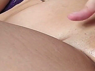 Pumped Pussy Fingering and Fisting in Black Stockings