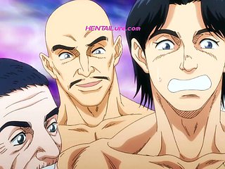 Bara muscle hunter fucks ass open in hard park breeding