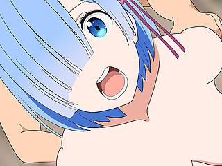 Re Zero Rem Subaru Fucks Doggystyle Hentai