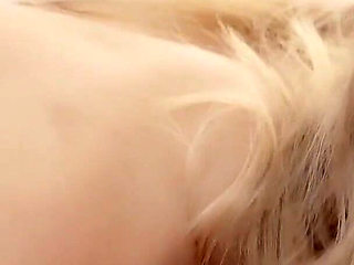 Hot Blonde Babe Freya Mayer Riding a Big Fat Cock