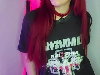 Shyyfxx Crazy Night with a Very Gauchita Metalhead Redhead! Part 1