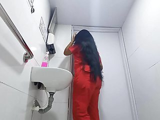 Amateur Camera in Hospital Bathroom Records Patients and Nurses Pissing