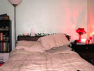 bbw girlfriend does sexy yoga poses before bed