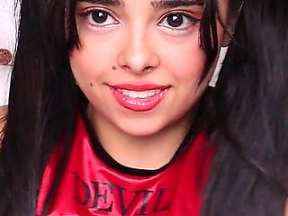 Cheerleader Girl in the Neighborhood