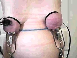 BDSM ordeal for saggy breasted slut Sarah